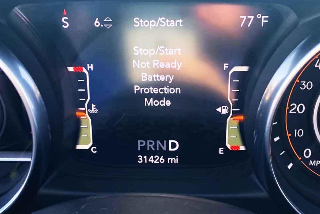 Stop Start Not Ready Battery Protection Mode 12 Tips to Fix the Warning
