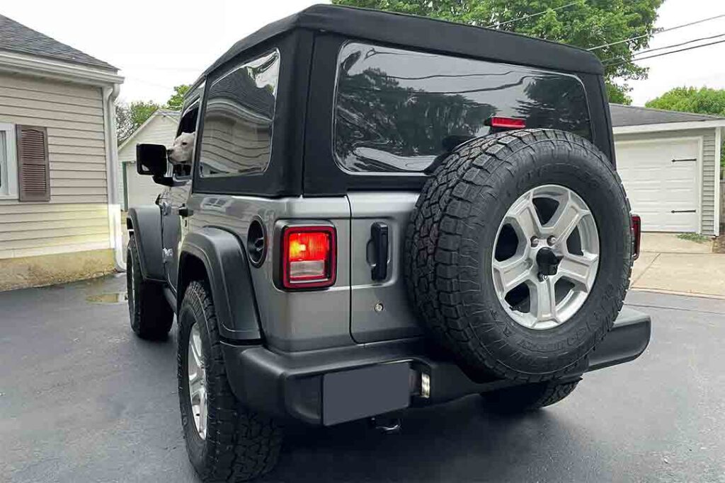 how to soften a Jeep soft top
