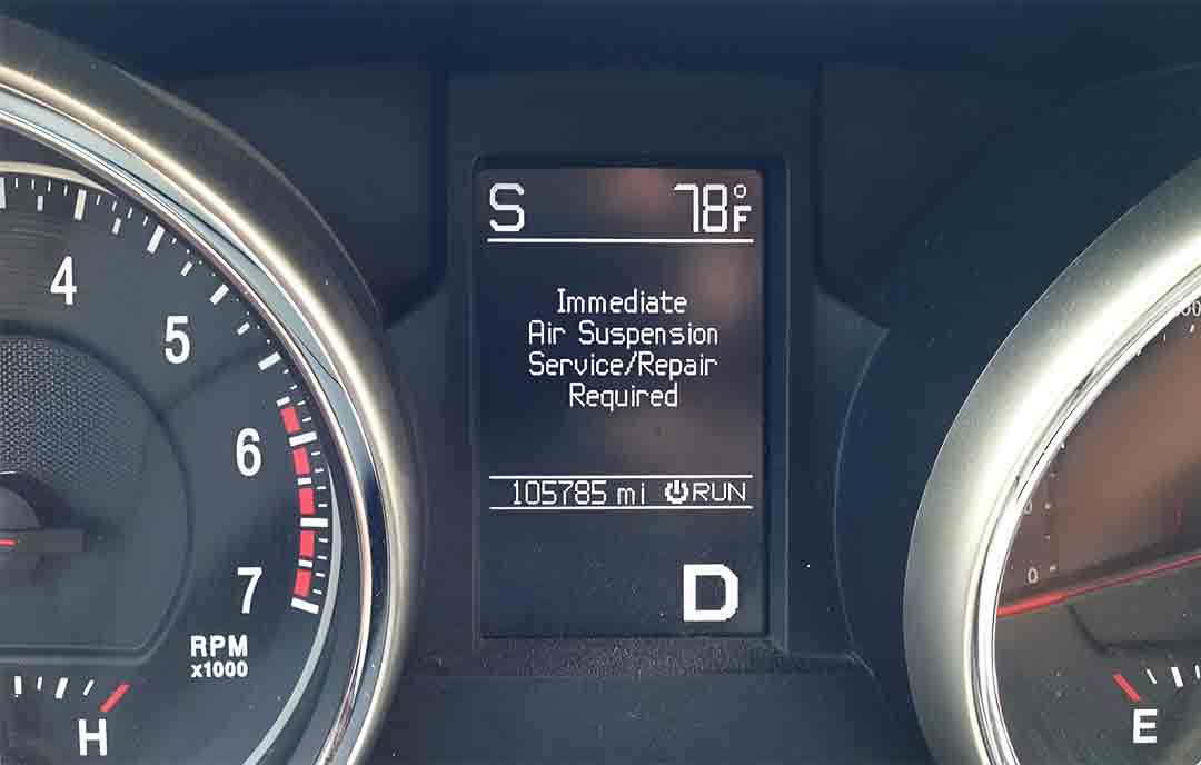 Service Air Suspension System Immediately: How To Fix The Warning?