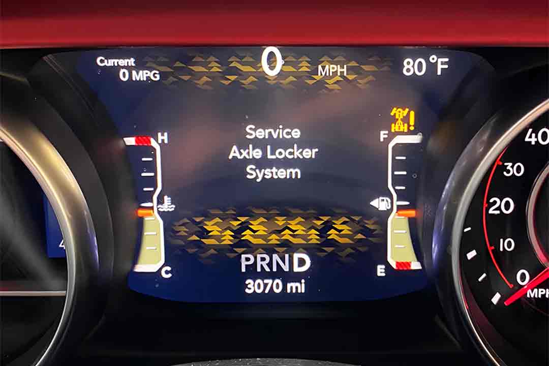 Service Axle Locker System Warning 9 Common Causes