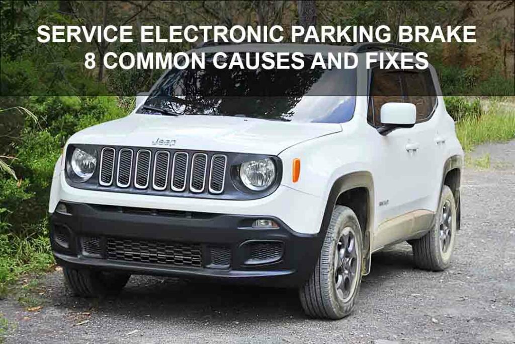 Service Electronic Parking Brake Jeep