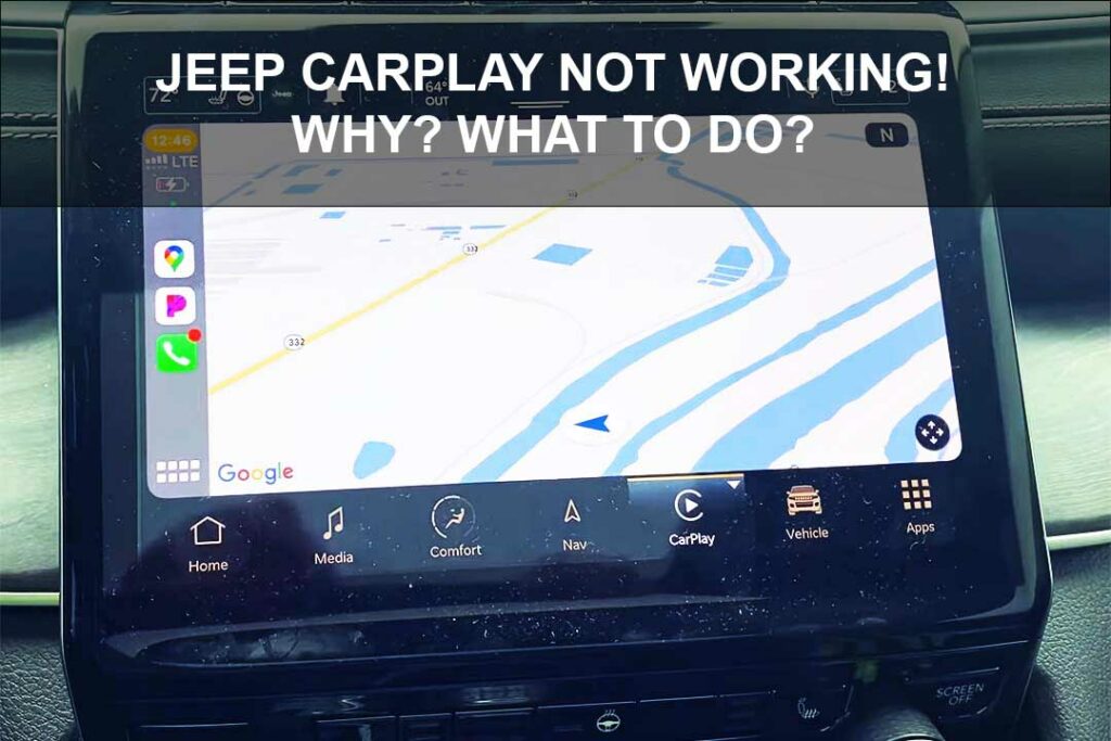 Why is my Jeep CarPlay not working?
